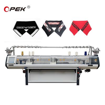 OPEK Voll Jacquard High Speed Vier System Pullover Strickmaschine Funktion Pullover
