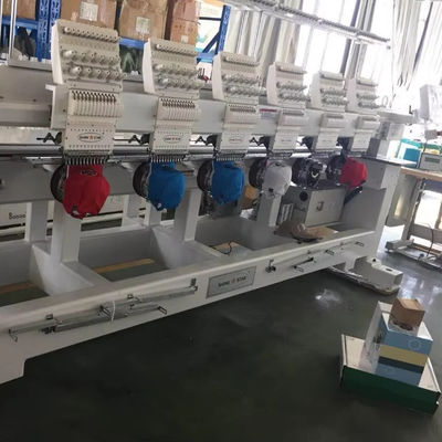 Kopf-Intervall 400mm 6 Köpfe 12 15 Nadeln Stickmaschine für Kappe