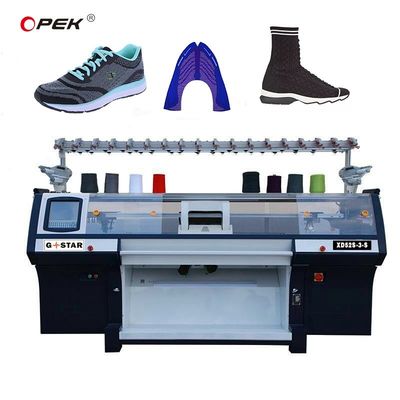 52 Zoll Strickbreite 3D Flyknit Pullover Strickmaschine mit fortschrittlicher Technologie