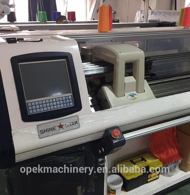 Einzelne Strickmethode Kragenstrick Doppelsystem Pullover Hut Schal Strickmaschine