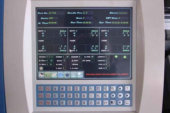 Drei System 14 Gauge 3D 4D 5D Fliegende Schuhe Jogger Oberflächige Strickmaschine