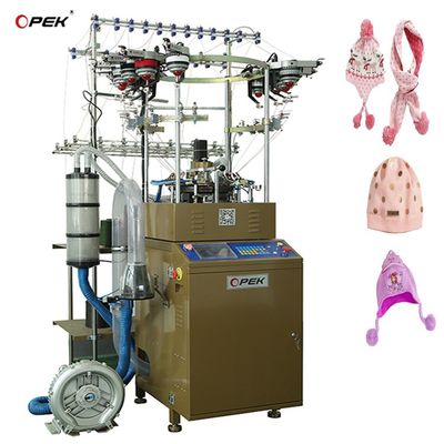 Hochgeschwindigkeitsmaschine zur Spinnerei von Wollmützen für die Schalproduktion