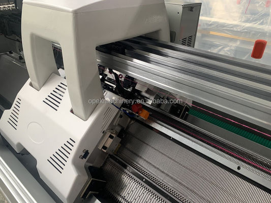 Neueste 12-Gas Jacquard-Flachstrickmaschine für das Hengqiang-System
