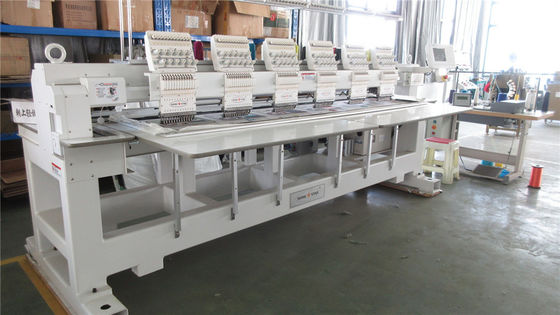6 Köpfe 1200 Rpm Computergestützte Stickmaschine mit KOBAN Rotationshaken und Kappenantrieb