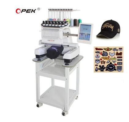 Opek Einzelkopf 12/15 Nadeln Computerkappe Heimstickmaschine für Matten und Jeans