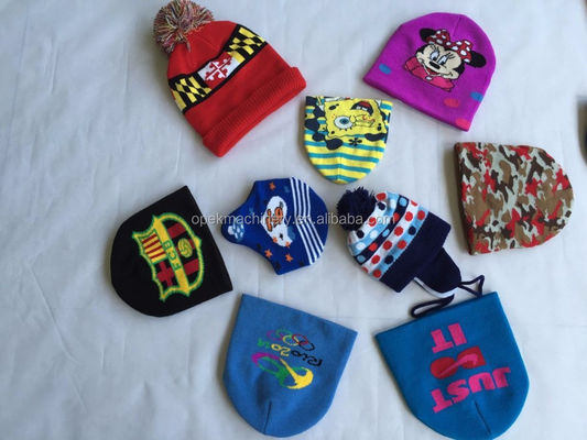 Kleine kreisförmige Strickmaschine für die Produktion von kreisförmigen Beanie-Hüten