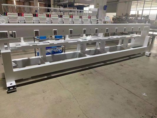 500 mm Kopfintervall Opek Mehrfach Stickmaschine für Kappenfahrer Standardzubehör