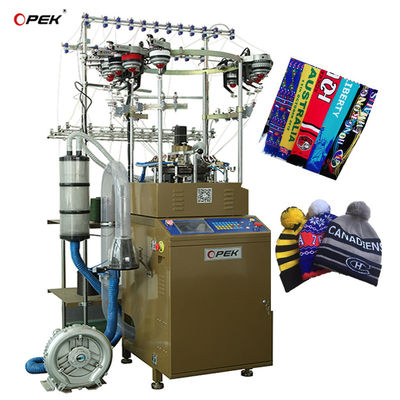 60-120 RPM/Min Strickgeschwindigkeit Schal Computer Flachstrickmaschine 325KG OPEK Hochgeschwindigkeit