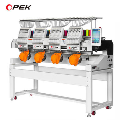 Präzision Automatische Farbwechsel und Trimmer Computer Stickmaschine mit 4 Köpfen