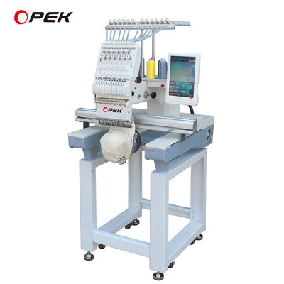 60*60 cm Arbeitstisch Hochgeschwindigkeits-Einkopf-Computer Stickmaschine mit Dahao Software