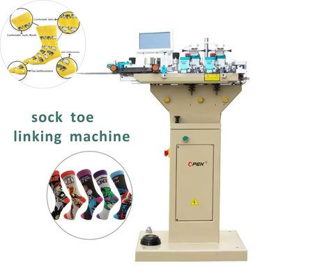 Performance Socks Maschine mit geschlossenem Zeh und zwei Motoren Opek ISO9001 CE zertifiziert