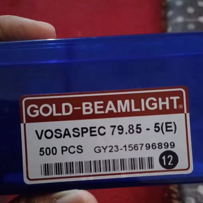 VOSSPE 79.85-5 GOLD-DEAMLIGHT-Metall-Flachstrickmaschine Nadel für Präzisionsstrick