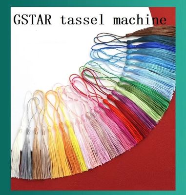 Professionelle Kaschmirfränzenmaschine für die vollautomatische Produktion von Pompom und Tassel