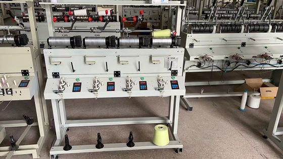 Automatische Maschine zur Wickelung von Kegelgarnen mit automatischer Funktion für Nylongarne