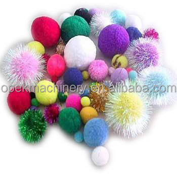 Doppelstrickende halbautomatische Pom Pom Nähmaschine für die Produktion 1200*1200*1350mm