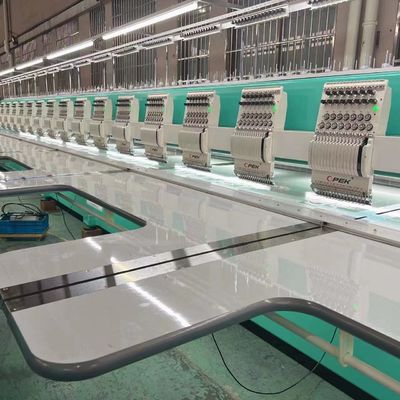 Opek 1520 Hochgeschwindigkeits-Flachstickmaschine 900W Leistung und universelle Einbausteuerung