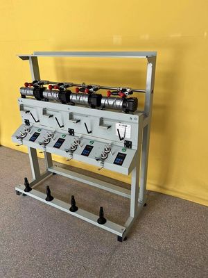 Geschwindigkeit Elektromotoren Garne Wickelmaschine für kundenspezifische Spule Ein Kopf bei 1100m/min Geschwindigkeit
