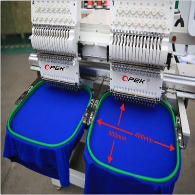 500*1200 Arbeitstischgröße Geschwindigkeit Chenille-Stich 12 Köpfe Computerstickmaschine