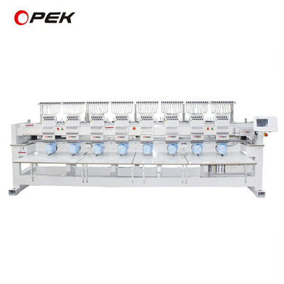 Maximalgeschwindigkeit 850 RPM/1000 RPM/1200 RPM Mehrköpfige Stickmaschine für präzise Stickerei