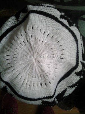 Vollmodische Muslime Hut Kappe Strickmaschine mit 1KW Leistung und automatische Funktion