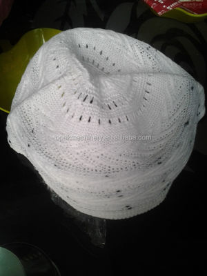 Vollmodische Muslime Hut Kappe Strickmaschine mit 1KW Leistung und automatische Funktion