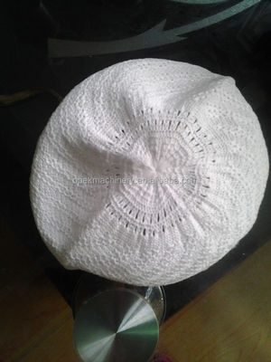 Vollmodische Muslime Hut Kappe Strickmaschine mit 1KW Leistung und automatische Funktion