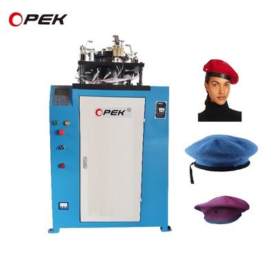 Einwandfreie Betätigung Beret Cap Strickmaschine mit Auto-Schmierung und Servomotor