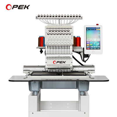 T-Shirts mit flacher Mütze Präzision Computergestützte Stickmaschine für OPEK T-Shirts Bekleidung