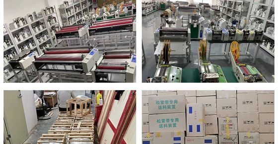 Schneidmaschine mit automatischer Bedienung für Strickgewebe