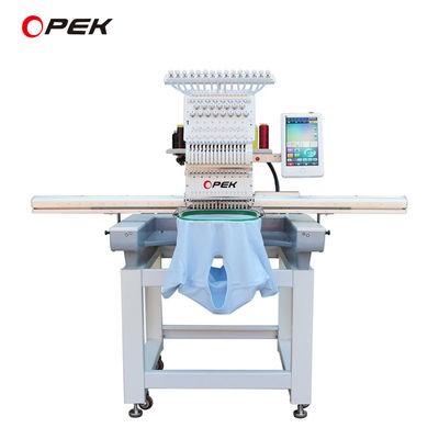 1200 RPM Höchstgeschwindigkeit Kappe Stickmaschine mit großer Stickfläche von OPEK