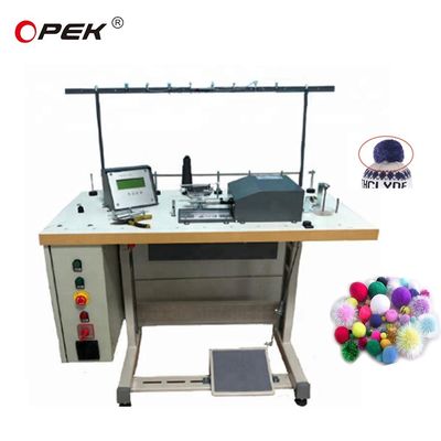 Steigern Sie Ihre Produktion mit Schal-Pompom-Maschine 100-150/Stunde Ausgabe garantiert