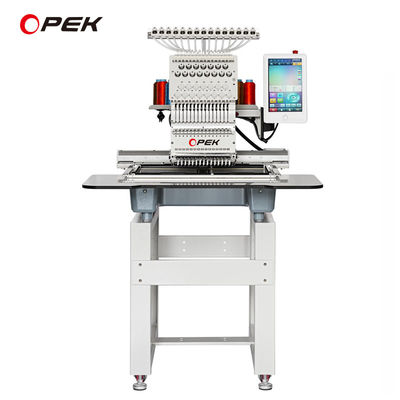 Computergestützte OPEK Einkopf-T-Shirts Stickmaschine für Industrie und Heim
