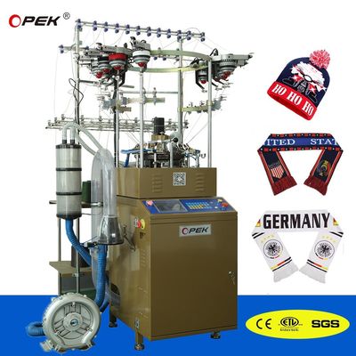 9inches Touchscreen Jacquard Haarnetz Maschine zum Stricken von Mänteln
