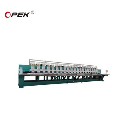ISO/CE/ETL zertifizierte 9 Nadeln 20 Köpfe Hochgeschwindigkeitscomputergestützte Flachstickmaschine