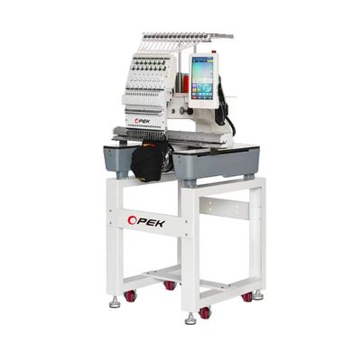 Geschwindigkeit Kleine Stickmaschine mit Sequin/Cording/Bead-Gerät Höchstgeschwindigkeit 1200 RPM
