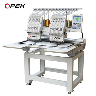 OPEK Zwei-Doppel-Doppel-Zwei-Kopf-Embroidermaschine für Kappen T-Shirt Hut Flat Computerisierter Verkauf
