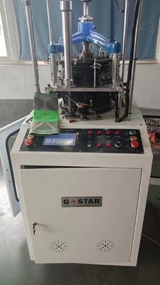Hochgeschwindigkeits- 4 Fütterungsgeräte Computergestützte Kniehaut Strickmaschine mit 4 Farben Jacquard