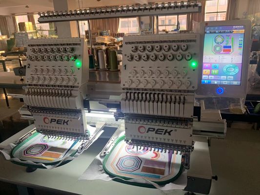 12/15 Nadeln 6 Kopf Stickmaschine mit ISO/CE/ETL-Zertifikat