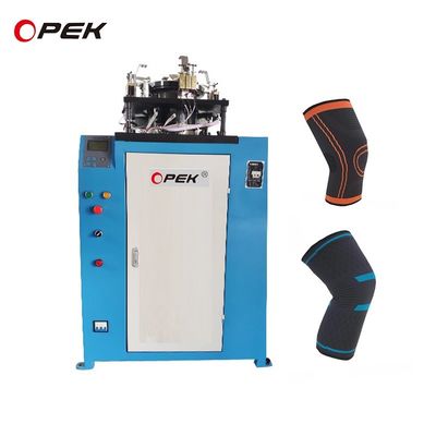 Max RMP 120 RMP Hochgeschwindigkeit 4 Farben Jacquard Computerisierte Kniehaut Strickmaschine