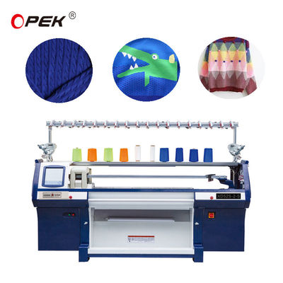 Computergestützte Jacquard Flat Knitting Machine für gebrauchte chinesische 3 System zu erschwinglichen Preisen