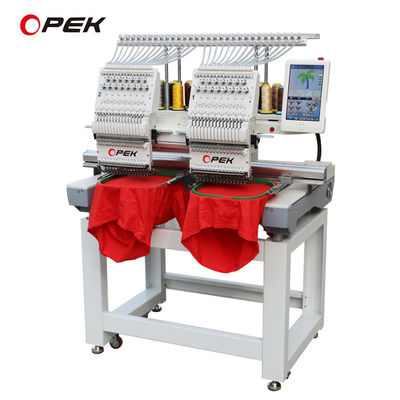 Neueste Konstruktion 2 Kopf Computer-Brädermaschine mit 400 * 450 Stickfläche