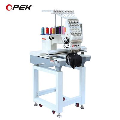 300 W Computergebundene Stickmaschine für Hutkappe Flach T-Shirt Bekleidung
