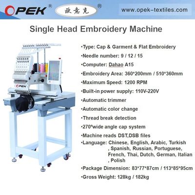 OPEK Einkopf-Brädermaschine 12 15 Nadelkappen-Brädermaschine