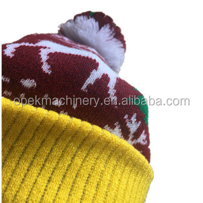 Automatische 50*60*50 Tasche Farbschlüsselbund Pompom Maschine für Marken
