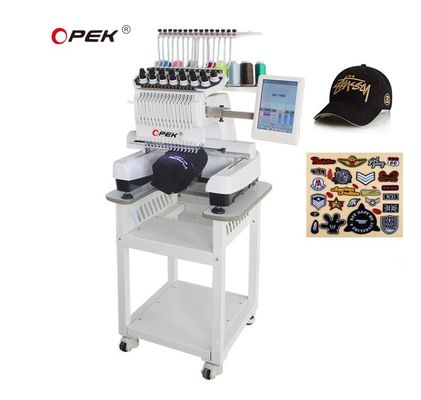 500*1200 Arbeitstischgröße vollautomatische computergestützte Stickmaschine mit maximaler Drehzahl 1200 RPM