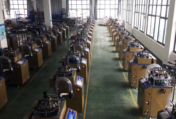 Voll automatischer Alarm Kreislauf Strickmaschine für Schal Kappen Hüte Produktion zu Hause