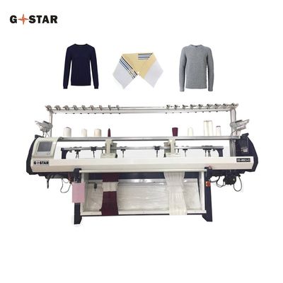 7 GG Kragen-System 72' Computer Flachbett Strickmaschine für Strickwarenhersteller