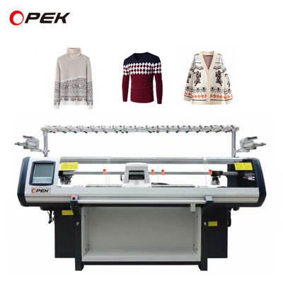 72 Zoll Strickbreite Flachmaschine Strickhandbuch mit 3-5-7 Multi-Gauge